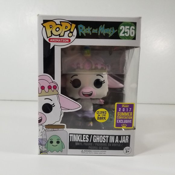 Funko Pop Rick and Morty 256 Tinkles/ Ghost in a Jar - Picture 1 of 7
